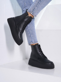 Ботинки ISSA Plus модель OB2-525_черный Фото