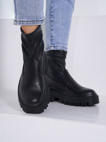 Ботинки ISSA Plus модель OB2-521_черный Фото