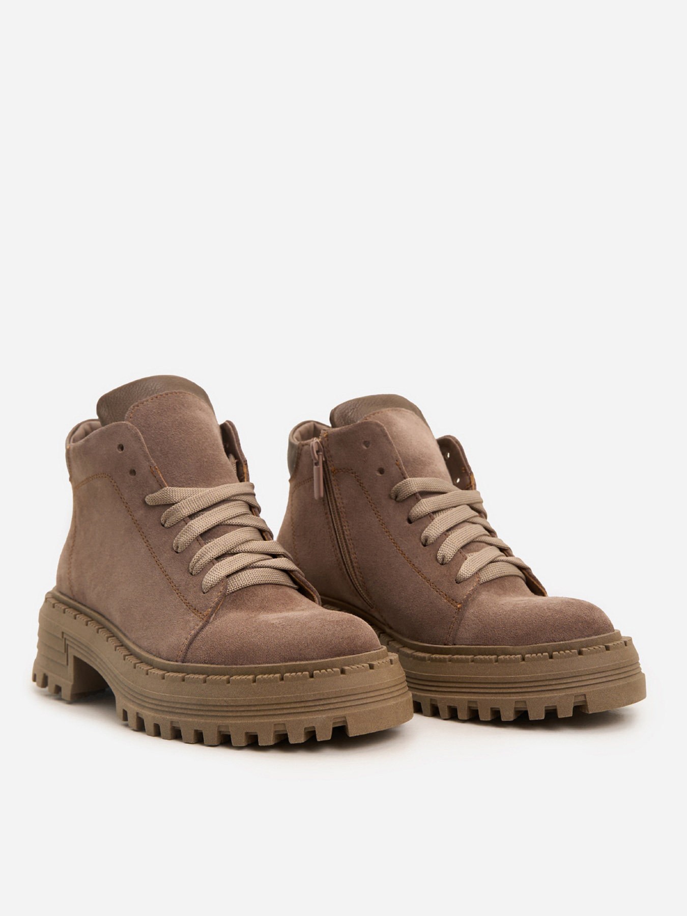 Ботинки ISSA Plus модель OB2-522_бежевый Фото