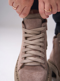 Ботинки ISSA Plus модель OB2-522_бежевый Фото