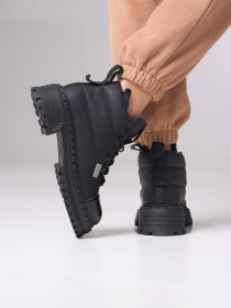 Ботинки ISSA Plus модель OB2-547_черный Фото