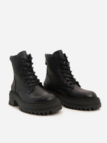 Ботинки ISSA Plus модель OB2-548_черный Фото