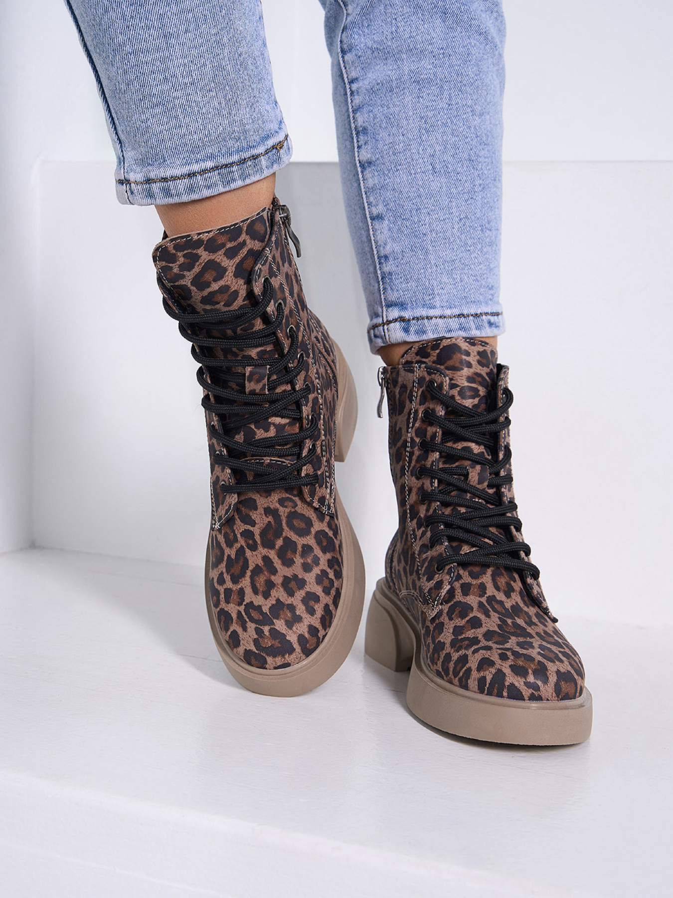 Ботинки ISSA Plus модель OB2-549_мультиколор Фото