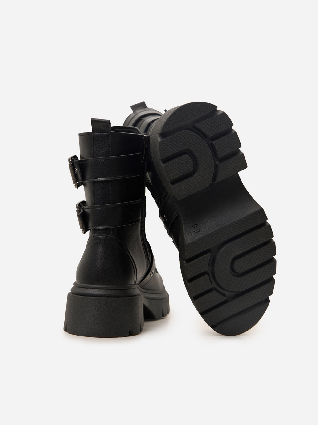 Ботинки ISSA Plus модель OB2-538_черный Фото