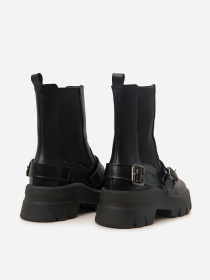 Черевики ISSA Plus модель OB2-540_черный Черевики ISSA Plus модель OB2-540_черный Фото