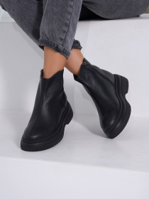 Ботинки ISSA Plus модель OB2-541_черный Фото