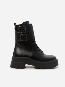 Ботинки ISSA Plus модель OB2-543_черный Фото