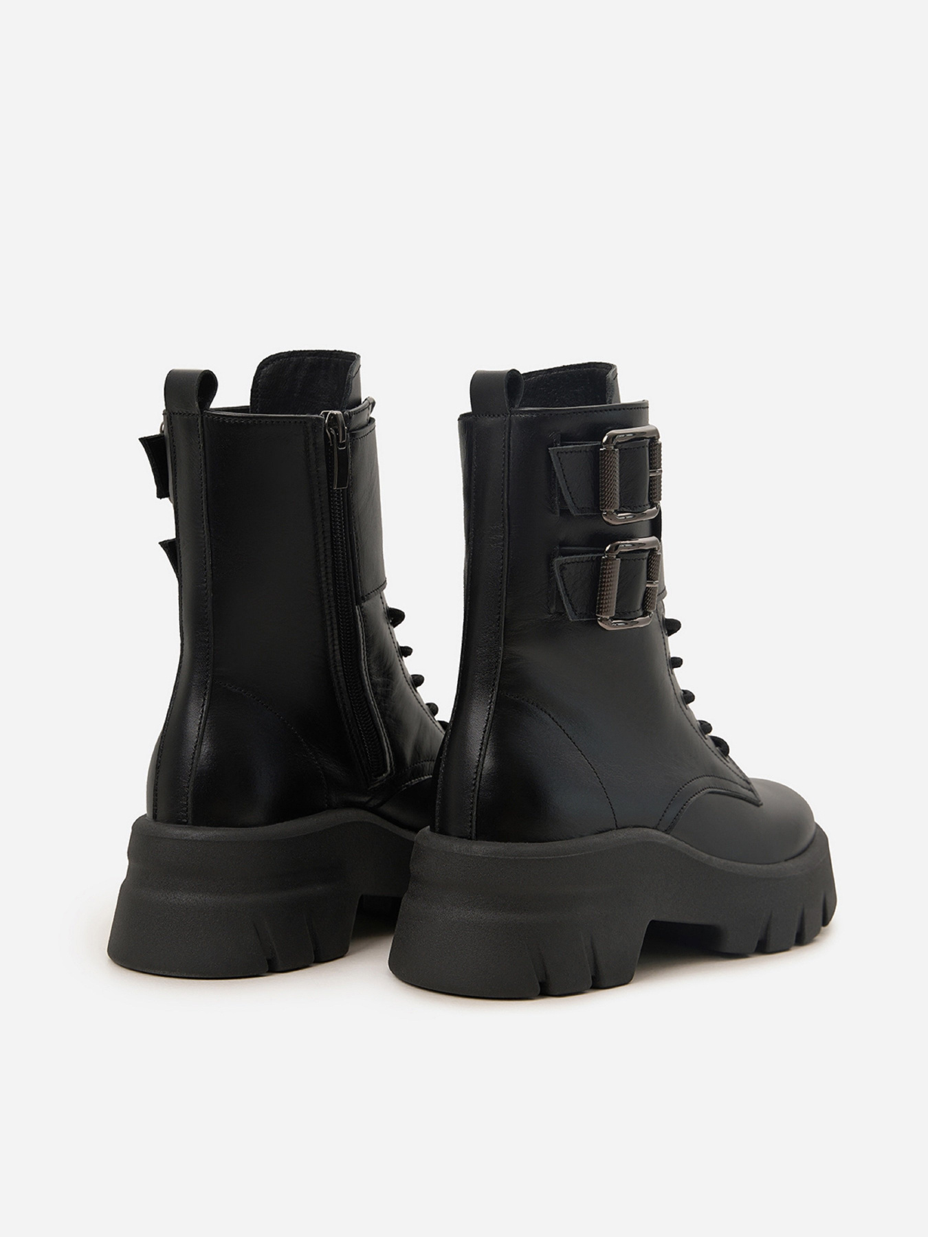 Ботинки ISSA Plus модель OB2-543_черный Фото