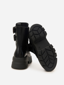 Ботинки ISSA Plus модель OB2-543_черный Фото