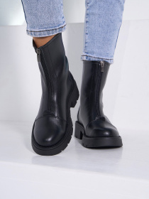 Ботинки ISSA Plus модель OB2-544_черный Фото