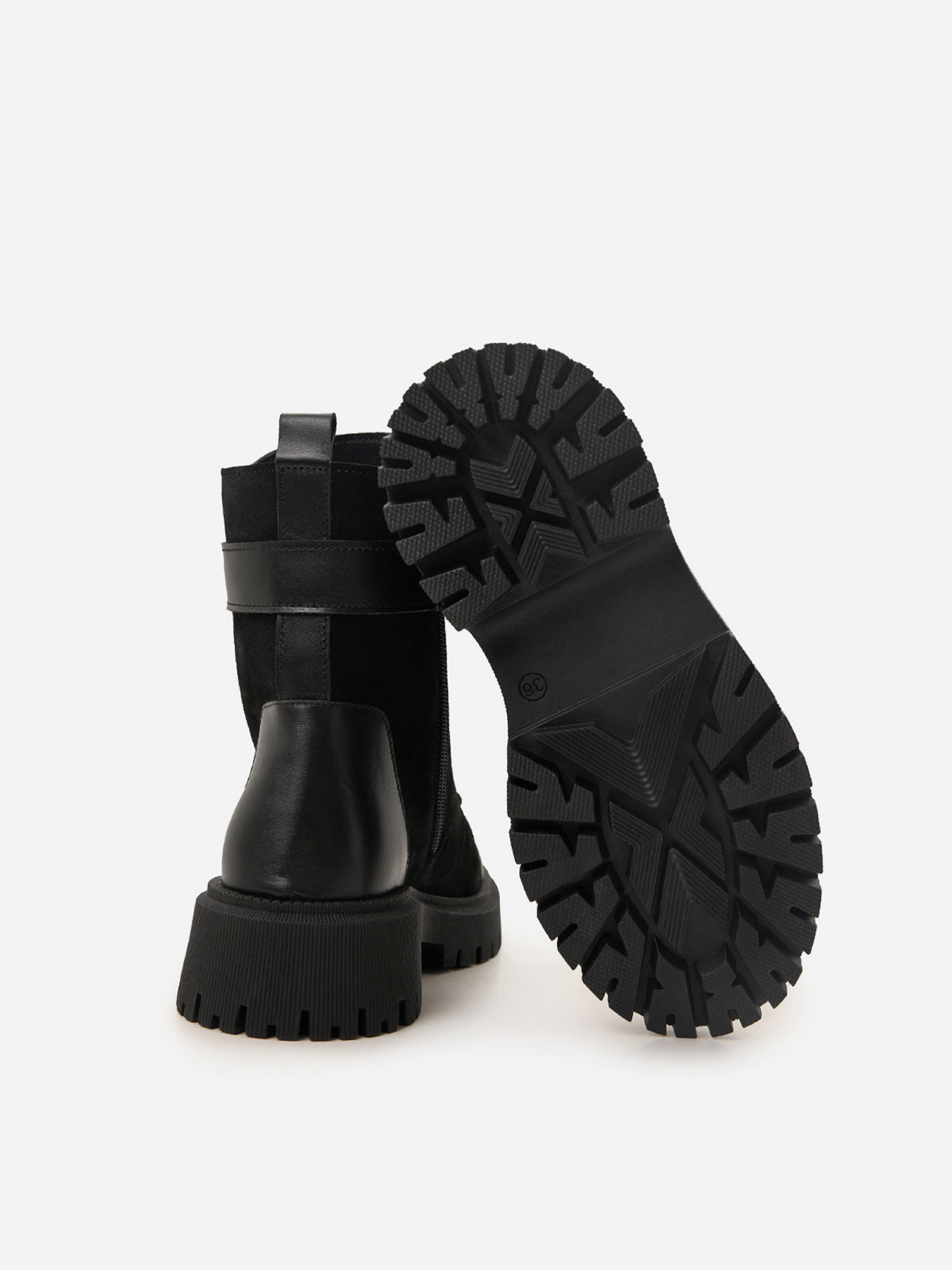 Ботинки ISSA Plus модель OB2-546_черный Фото