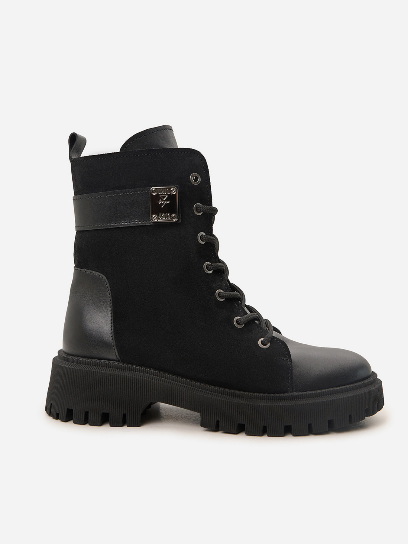 Ботинки ISSA Plus модель OB2-546_черный Фото