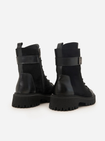 Ботинки ISSA Plus модель OB2-546_черный Фото