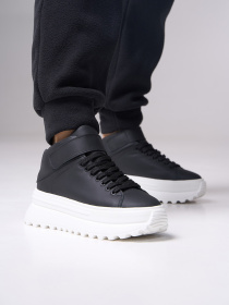 Ботинки ISSA Plus модель OB2-531_черный Фото