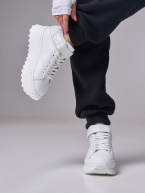 Ботинки ISSA Plus модель OB2-531_белый Фото