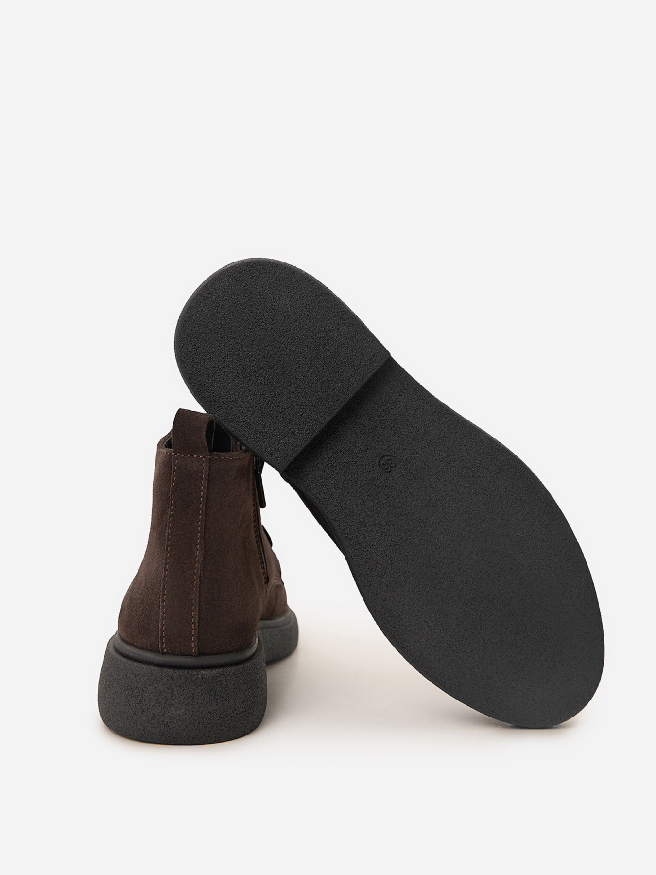 Ботинки ISSA Plus модель OB2-533_коричневый Фото