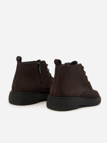 Ботинки ISSA Plus модель OB2-533_коричневый Фото