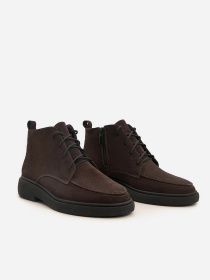 Ботинки ISSA Plus модель OB2-533_коричневый Фото