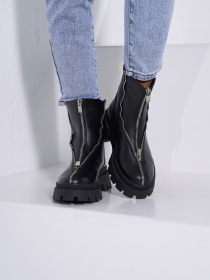 Ботинки ISSA Plus модель OB2-535_черный Фото