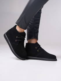 Ботинки ISSA Plus модель OB2-536_черный Фото