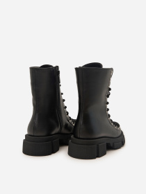 Ботинки ISSA Plus модель OB2-537_черный Фото