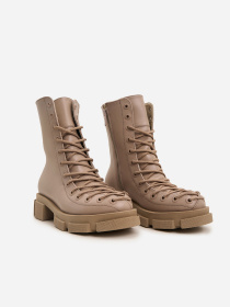 Ботинки ISSA Plus модель OB2-537_бежевый Фото