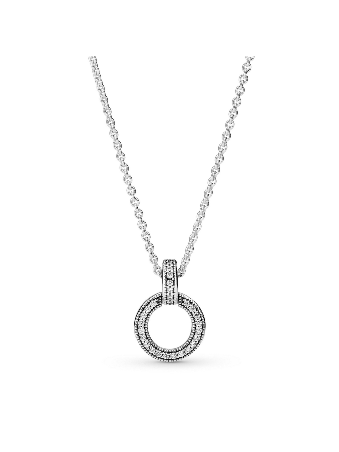 Кольє PANDORA Moments модель 399487C01 Кольє PANDORA Moments модель 399487C01 Фото