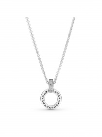 Кольє PANDORA Moments модель 399487C01 Кольє PANDORA Moments модель 399487C01 Фото