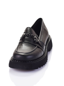 Лоферы Derisan модель 0010-427D-black Фото