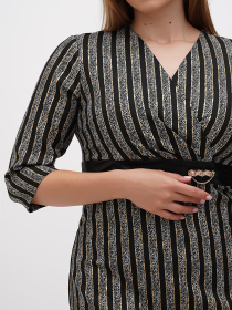 Платье мини Sassofono модель A271-SC-3435_чёрный Фото