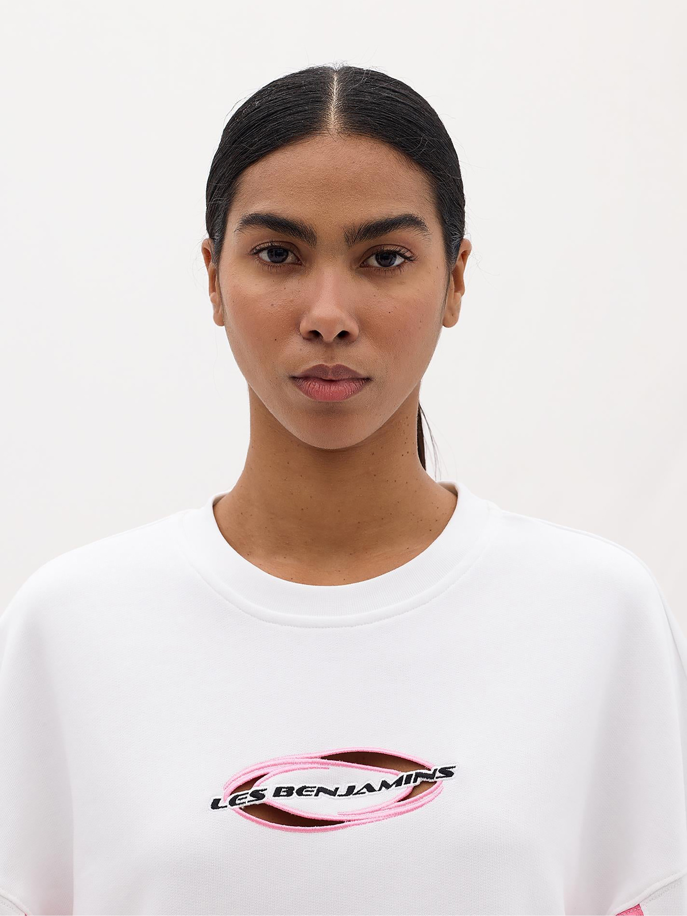 Свитшот Les Benjamins модель LB24SSKISFUSW.004 Фото