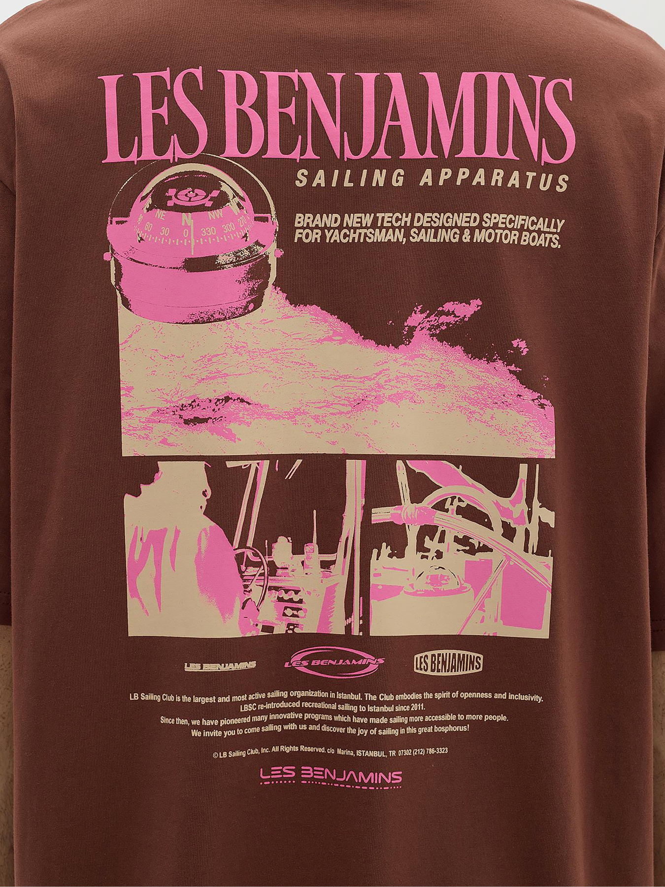 Футболка Les Benjamins модель LB24SSKISMUTS.033 Фото