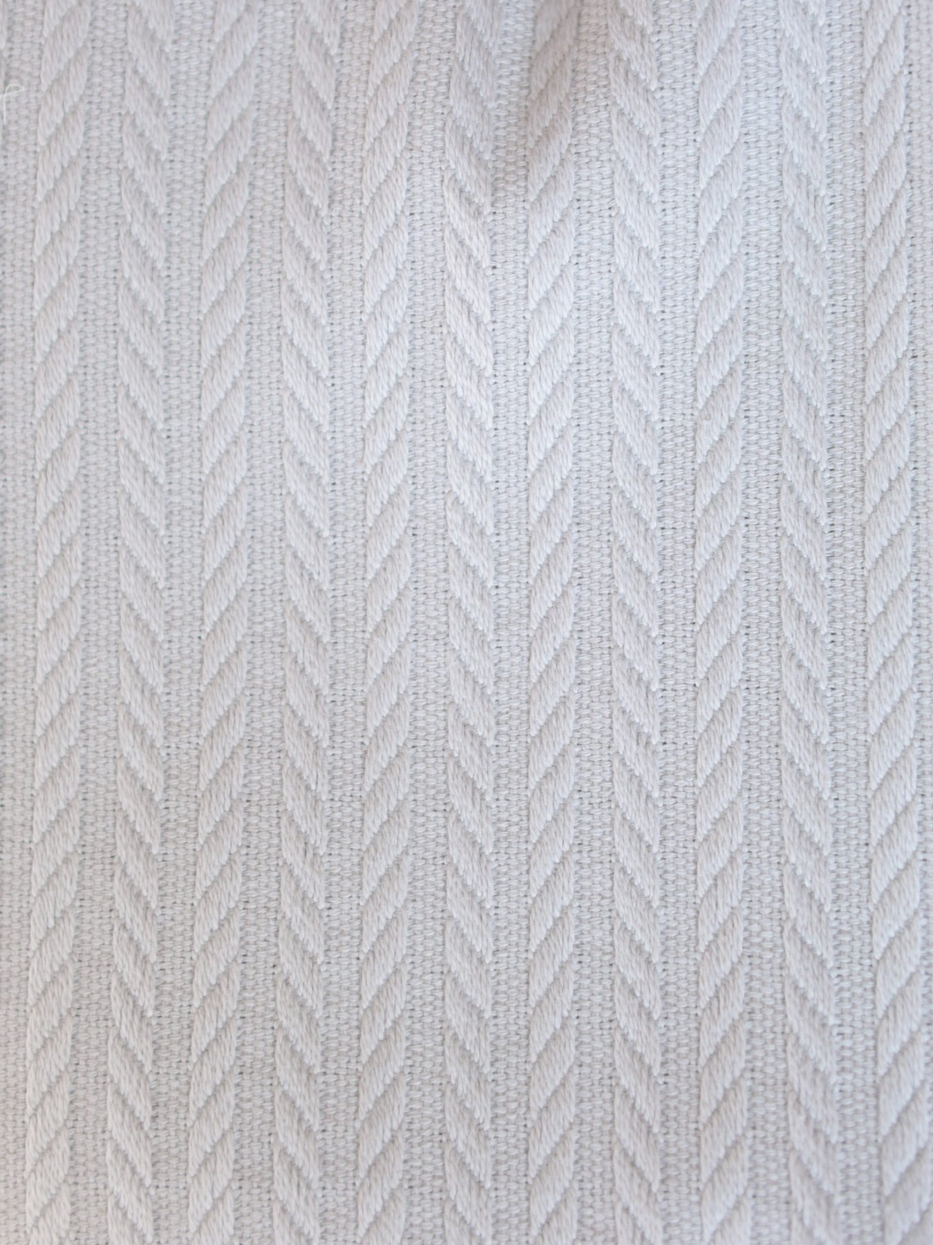 Бавовняне покривало плед Колос колір Світло-сірий BedclozZzes модель 8575 Фото