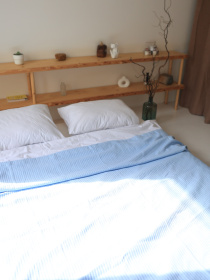 Хлопковое одеяло Колос цвет Голубой BedclozZzes модель 8575-2 Фото