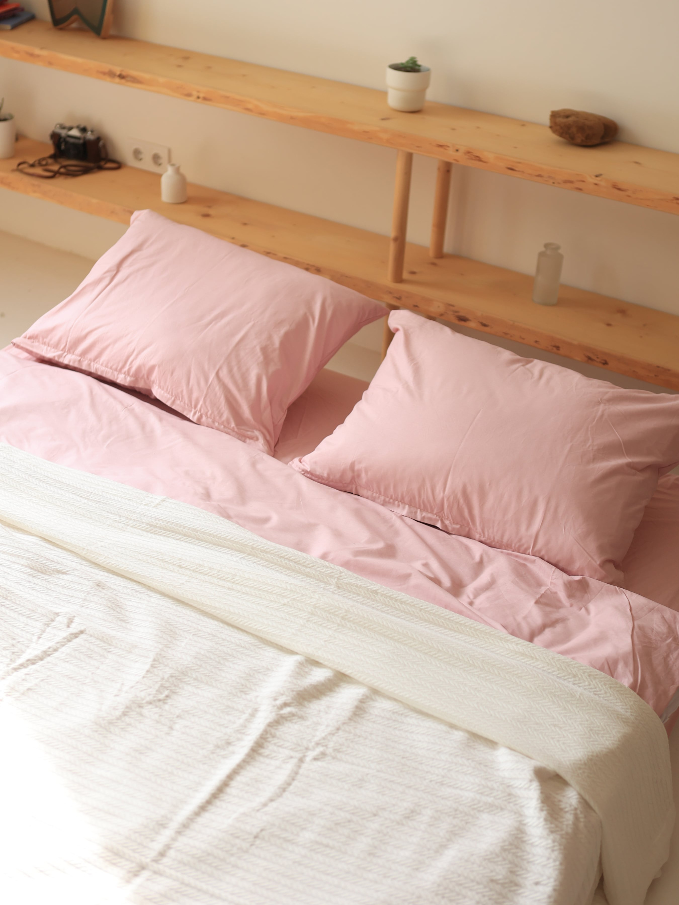 Хлопковое одеяло Колос цвет Молочный BedclozZzes модель 8593 Фото