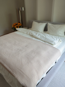 Хлопковое одеяло Точка цвет Бежевый BedclozZzes модель 13900 Фото