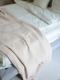 Хлопковое одеяло Точка цвет Бежевый BedclozZzes модель 13900 Фото