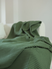 Хлопковое одеяло Точка цвет Зелёный BedclozZzes модель 13901 Фото