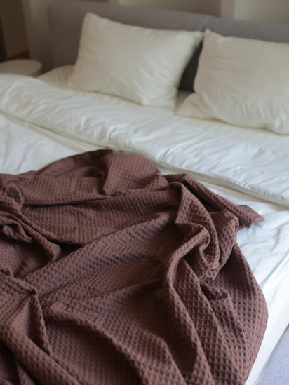 BedclozZzes ­Хлопковое одеяло Точка цвет Коричневый модель 13902 — фото - INTERTOP
