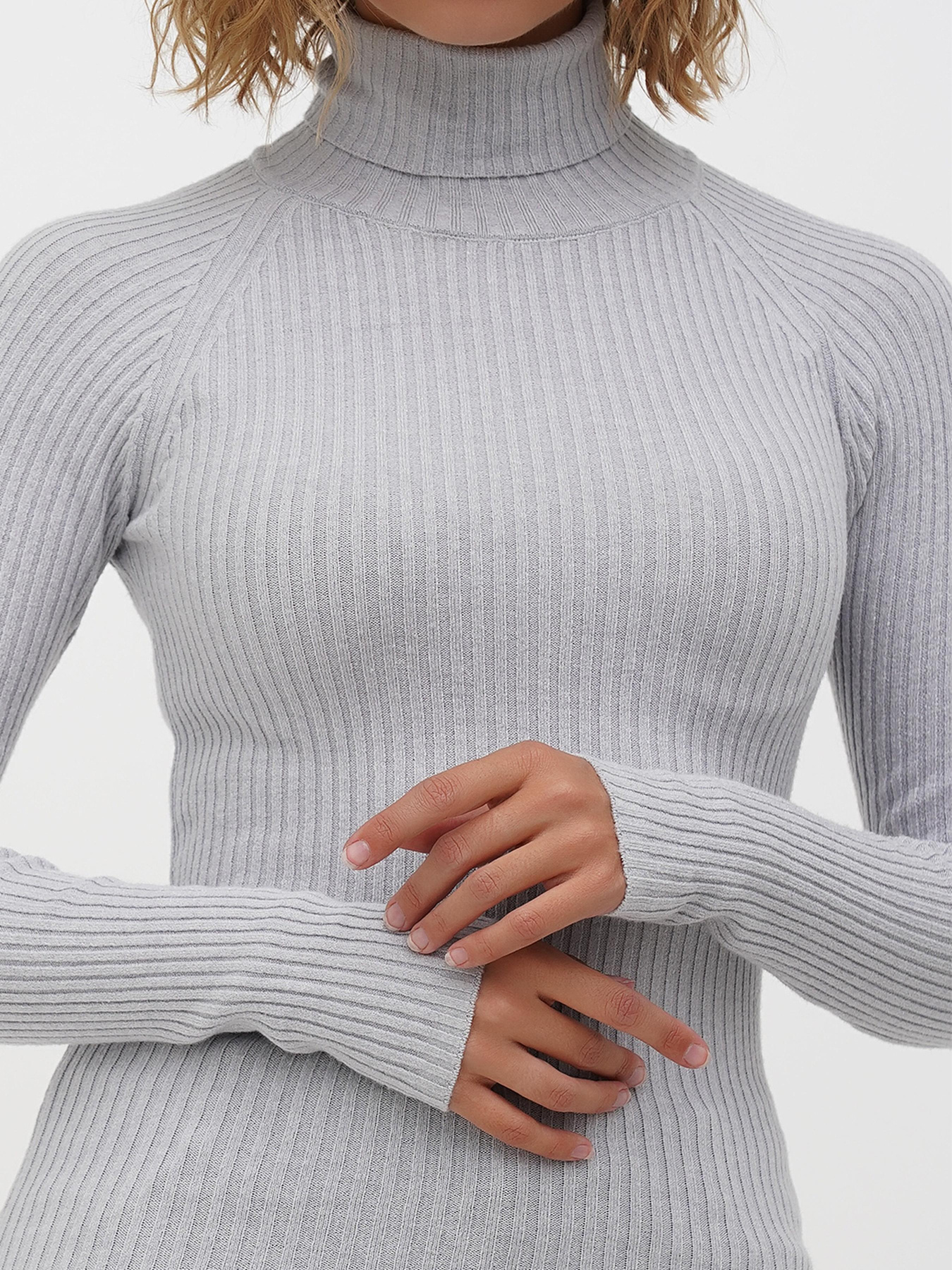 Водолазка Sassofono модель A271-SC-3602_серый Фото