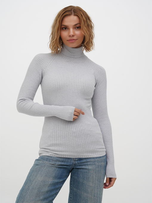 Водолазка Sassofono модель A271-SC-3602_серый Фото