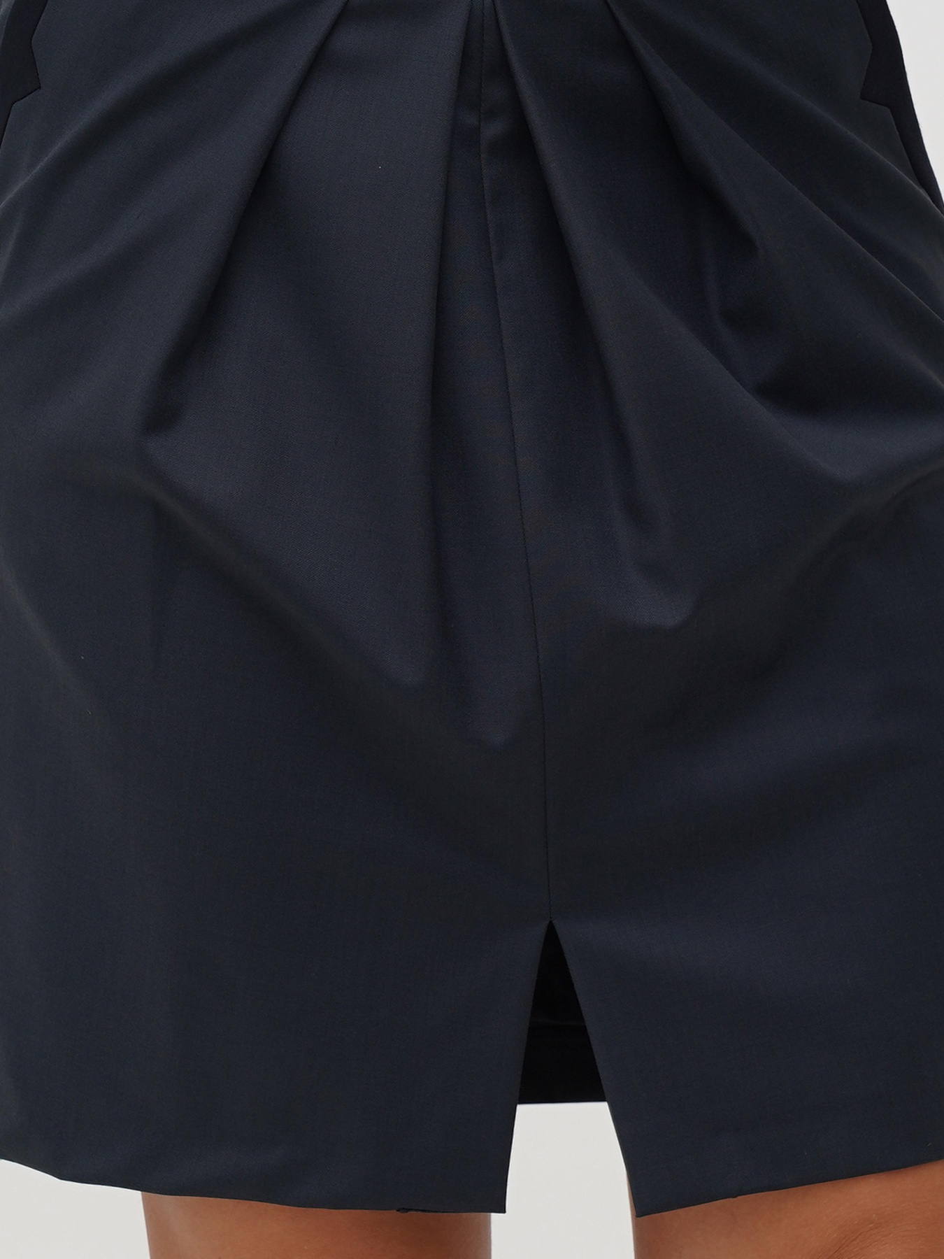 Юбка мини Sassofono модель A271-SC-1922_синий Фото