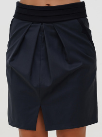 Юбка мини Sassofono модель A271-SC-1922_синий Фото