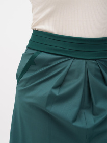Юбка мини Sassofono модель A271-SC-1922_зеленый Фото