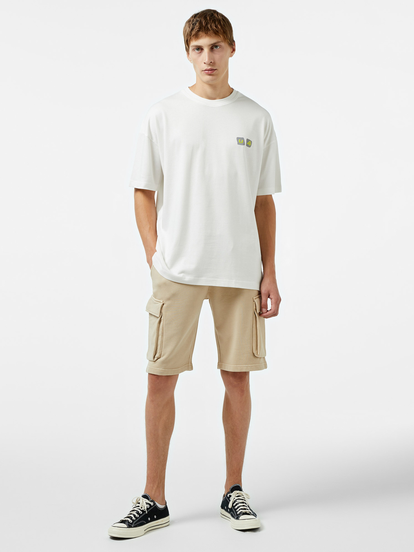 Повсякденні шорти UNITED4 модель 24UESM.CML Повсякденні шорти UNITED4 модель 24UESM.CML Фото