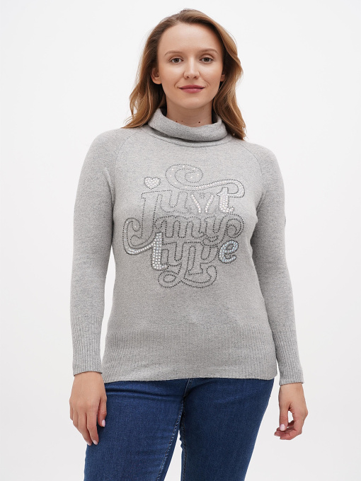 Водолазка Sassofono модель A271-SF-3597_серый Фото