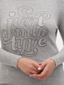 Водолазка Sassofono модель A271-SF-3597_серый Водолазка Sassofono модель A271-SF-3597_серый Фото