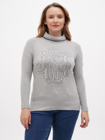 Водолазка Sassofono модель A271-SF-3597_серый Фото