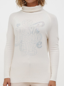 Водолазка Sassofono модель A271-SF-3597_молочный Фото