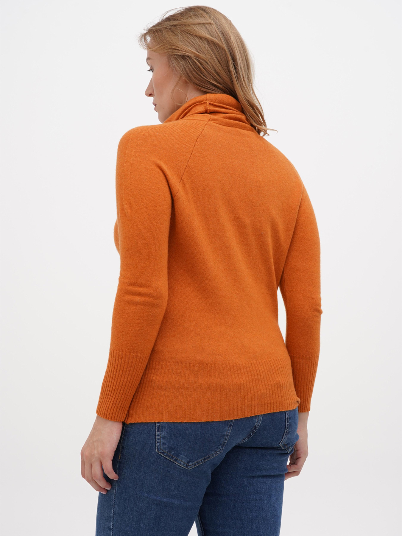 Водолазка Sassofono модель A271-SF-3597_оранжевый Фото